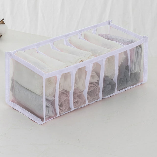 Panier à Linge en Maille, Panier de Rangement pour sous-Vêtements, Doublure Imperméable, Poignée Robuste, pour la Maison, Design Portable, Grande Capacité, Panier en Tissu, pour Voyage, Taille Compacte, Matériau Respirant, Noir
