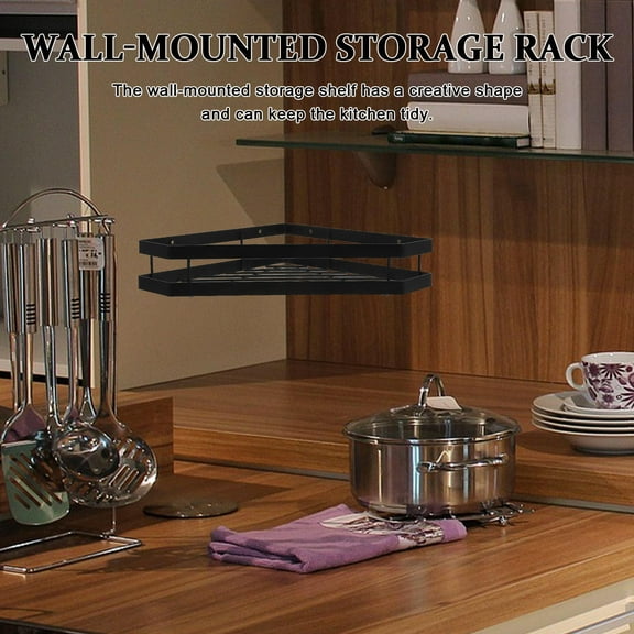 Mobestech Wall Mounted Storage Rack Metal 1Pc