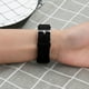 thumbnail image 4 of Reloj pulsera de lona negra, repuesto deportivo, correa de reloj, pulsera de Fitness para Fitbit Charge 2, 4 of 5
