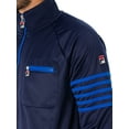 thumbnail image 4 of Fila Vann Stripe Track Jacket, Blue, 4 of 5