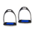 thumbnail image 1 of Ximing 2Pcs Horse Riding Stirrups Horse Riding Stirrup Outdoor Supplies High Strength Safety Horse Riding Horse Riding Tool Stirrups blue, 1 of 10