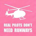 thumbnail image 2 of CafePress - Helicopter Pilot Runways - Cute Infant Bodysuit Baby Romper - Size Newborn - 24 Months, 2 of 3