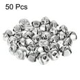 thumbnail image 3 of Uxcell Bells Craft Bells Bulk DIY Bells for Christmas Festival Decoration Party Home Silvery 50pcs Silvery 0.79 Inch, 3 of 3