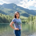 thumbnail image 2 of Womens Hide and Seek Champion Loch Ness Monster T Shirt Funny Sea Creature Graphic Tee Womens Graphic Tees, 2 of 9