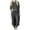 Gray, variant on 3 Piece Lounge Set for Women Long Sleeve Cardigan with Tank Crop Top+Trackpant 3PCS Loungewear Sets