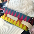 thumbnail image 3 of Breast Surgery Recovery Cushion - Rainbow Gradient Pattern - Soft Seat Belt Pillow for Women After Surgery, 3 of 4