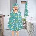 thumbnail image 5 of joogoo Bunny Easter Eggs-t1 Kids Hooded Beach Towel Baby Bath Towel 23.5"x50", 5 of 7