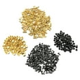 thumbnail image 1 of Rongfmy 200 Pcs Rivets Double Capuchon 6x8mm Métal Cuir Réparations Décor, 1 of 9