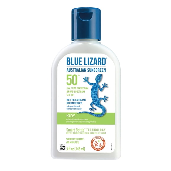 Loción de protección solar BLUE LIZARD Kids Mineral SPF 50 150 ml
