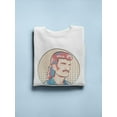 thumbnail image 3 of 80's Style Man Portrait Sweatshirt Men -Image by Shutterstock, Male Medium, 3 of 4