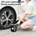 thumbnail image 3 of Rechargeable Wired and Wireless Tire Inflator - Handheld Air Compressor, Portable Air Pump with Digital Display for Car Bike Tires and Other Inflatables, 3 of 9