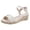 A-Black32, variant on Womens Espadrille Wedge Stylish Feminine Light Open Toe Dual Ankle Buckle Strap Soft Foam Platform Suede Espadrille Wedge Summer Beach Sandals