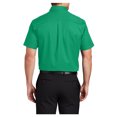 thumbnail image 2 of Mens Short Sleeve Easy Care Cotton/Polyester Shirt Court Green 2X-Large, 2 of 6