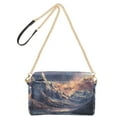 thumbnail image 2 of FORMRS Women Crossbody Purse with Chain Strap Vegan Leather Shoulder Handbag, Ethereal Mountain, 2 of 7
