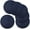 Navy Blue, variant on Knubmt Set of 6 Round Placemats 15 inch Heat Resistant Table Mats Non Slip Washable Place Mats for Dining Table