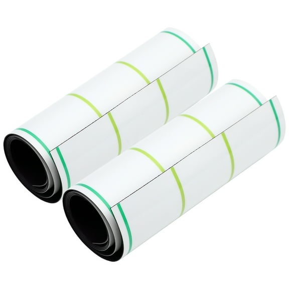 Hytrove Magnetic Strips Teacher Magnetic Strip Ruled Notebook Multi Soft Magnet 2Pcs