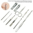 thumbnail image 3 of Manicure Clippers Set Nailbart Set Nail Clippers Set Professional Nail Kit for Travel for Home for Salon, 3 of 8