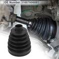 thumbnail image 3 of Kit de Bota de Junta CV Exterior No.31607606091 de Unique Bargains con Abrazaderas para BMW 528i 2011-2016, 3 of 7