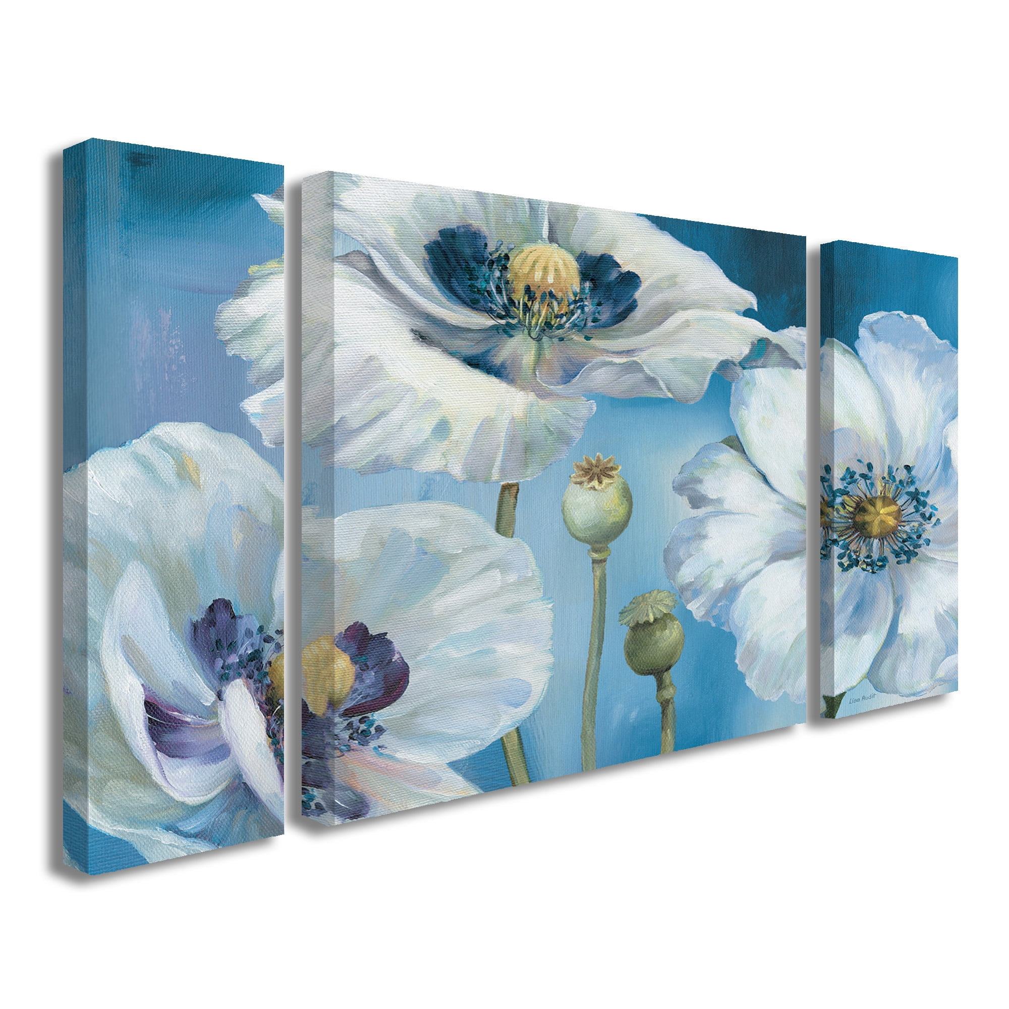 Trademark Fine Art 'Blue Dance I' Canvas Art by Lisa Audit