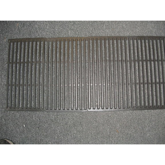 MHP Vermont Castings Gas Grill Cast Iron Porcelain Coated Cooking Grates Set of 4 Grates 9 1/16 x 16 7/16"