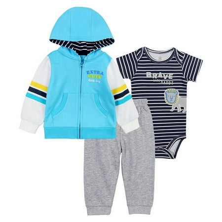 Conjunto 3 Piezas Buzo Nino 3M Leon BabyKids Divana Lider.cl