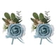 thumbnail image 1 of Conjunto de ramillete de muñeca para novio, novia, boda, fiesta, baile, muñequera de rosa artificial, 1 of 5