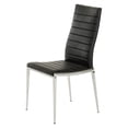 thumbnail image 2 of Limari Home Libby 19" Modern Faux Leather Dining Chairs in White (Set of 2), 2 of 8