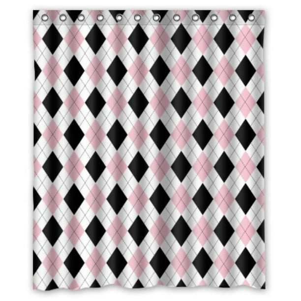 Featured image of post Black White Pink Shower Curtain - Pink and grey shower curtain pink glitter shower curtain pink bathroom accessories grey shower unfollow shower curtain pink to stop getting updates on your ebay feed.