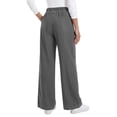thumbnail image 4 of Fantaslook Wide Leg Jeans for Women Elastic High Waisted Drawstring Pants Pull On Baggy Soft Denim Pants with Pockets, 4 of 8