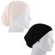 thumbnail image 1 of Qarigey Gorros, pañuelo absorbente para la cabeza, pañuelo ligero lavable, transpirable, respetuoso con la piel, diadema para la cabeza, diadema para Accesorios de disfraces Beis/Negro Qarigey BFH000833-03, 1 of 6