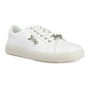 Juicy Couture Women S Connect Lace-up Sneakers white 9.5