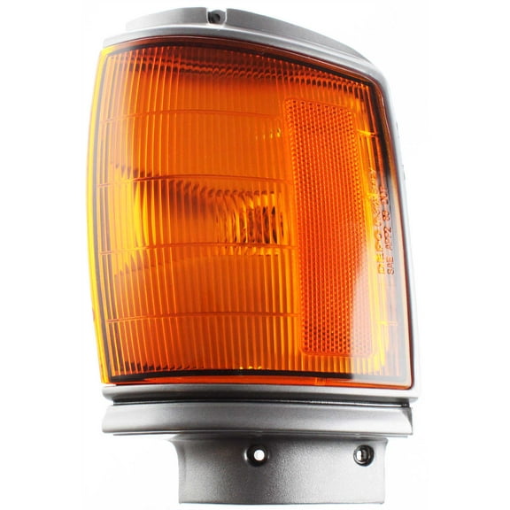 Corner Light Compatible with Toyota P/U 1987-1988 LH Assembly with Gray Trim RWD Base Models