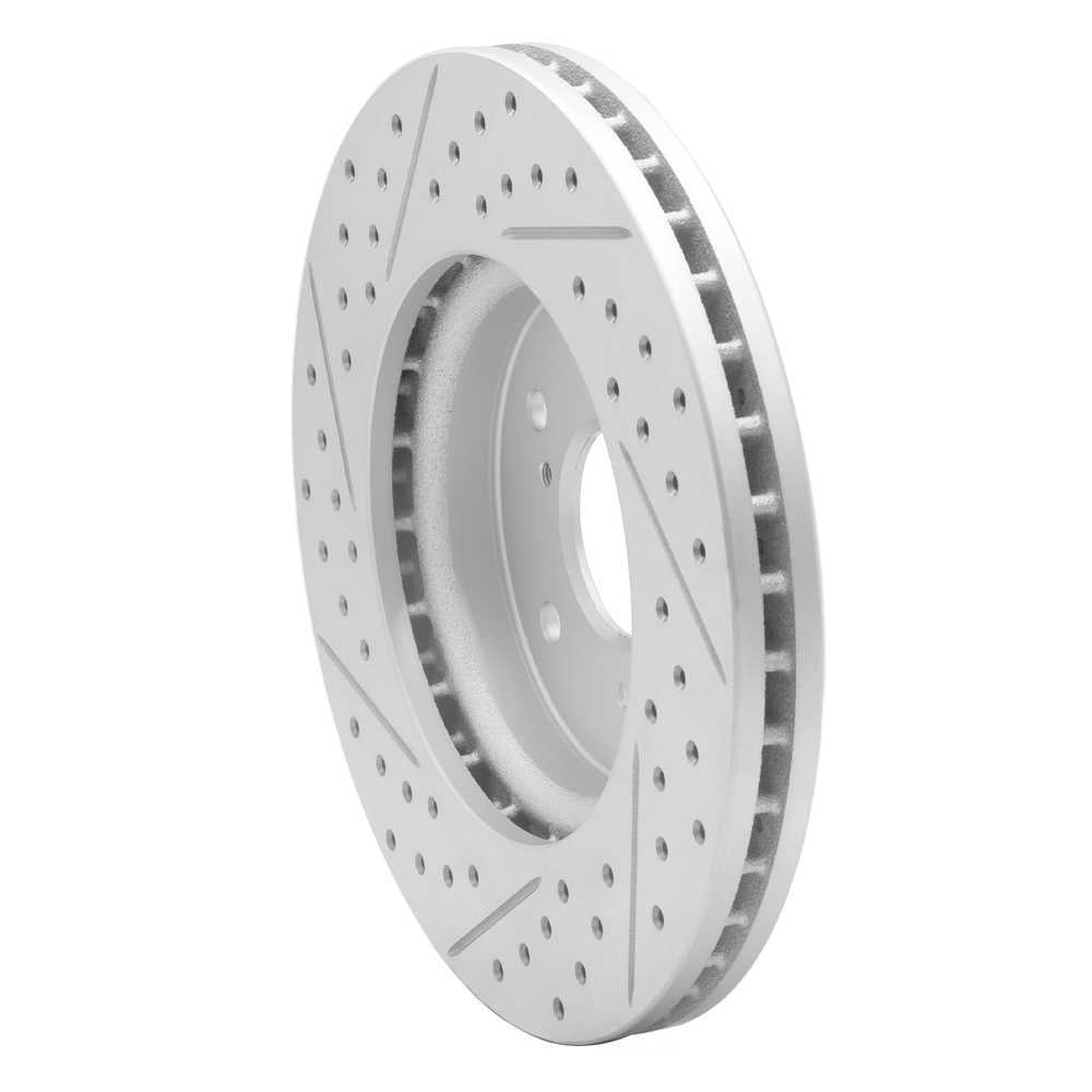 Dynamic Friction Company 830-59055R DFC Geoperformance Rotor - Drilled and Slotted