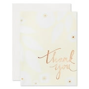 American Greetings Thank You Stationery, Floral Leaves (10-Count)