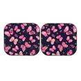 thumbnail image 7 of Goofa Girl Butterfly Pattern 2 Piece Car Windshield Sun Shade Foldable | Front Windshield Shade for Sun, Heat and UV Rays | Sunshade for Car Front Window-Small, 7 of 7