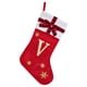 thumbnail image 2 of Knitted Hosiery Wool Hosiery Embroidered Letter Children's Candy Gift Bag Christmas Stocking Gift Bag, 2 of 5