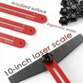 thumbnail image 4 of Stair Template Tool,Stair Tread Gauge Template,Stair Measuring Jig for Treads Tool, 4 of 6