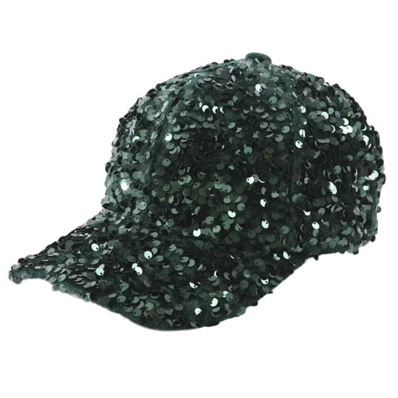 Rhinestones Decorated Baseball Hat Windproof Protecting Hat Vintage Hat