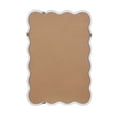 thumbnail image 7 of Jopath 24"x36" Wavy Rectangle Solid Wood Frame Decorative Mirror, for Bedroom, Bathroom, Living Room, Entryway White, 7 of 7