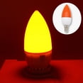 thumbnail image 2 of 3X E14 LED Color Candle Tip Bulb, Color Candle Light,Red, 2 of 4
