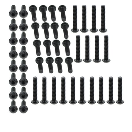 

50PCS XunLiu Grade 10.9 Alloy Steel Button Head Hex Socket Screws (M2.5X28)