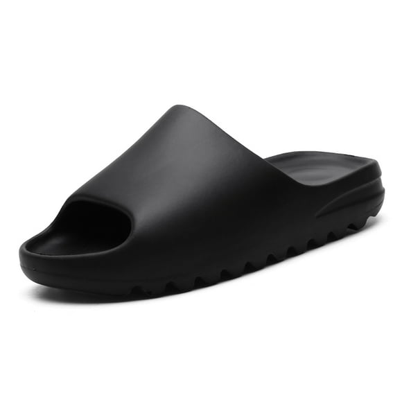 TENGTA Hommes Slides Respirant Cool Sandales de Plage Tongs Poisson Bouche Hommes Pantoufles Chaussures d'Été en Os Léger