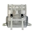 thumbnail image 1 of Bolsa Mochila transparente de PVC de estadio transparente ligero para festivales de conciertos Ehuebsd Para Estrenar, 1 of 9
