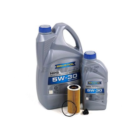 BLAU J1A5119-E Motor Oil Change Kit - Compatible with 2014-17 VW Passat w/ 4 Cylinder 1.8T Engine - 5w30