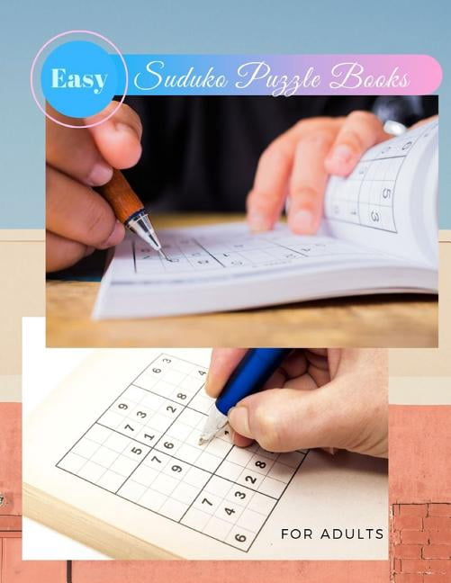 Easy Suduko Puzzle Books For Adults Sudoko Puzzle Books Pocket Size 