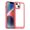 Red, variant on Colorful Series Acrylic + TPU Phone Case For iPhone 15 Pro Max