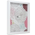 thumbnail image 3 of Lawrence Frames 14.9 in x 11.9 in Polystyrene Shadow Box, White, 3 of 5