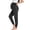 Deep Grey, variant on WOOXIO Women's Over The Belly Pregnancy Activewear Jogger Maternity Pants