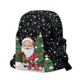 thumbnail image 2 of CHAQLIN Santa Claus Gift Patterns Sling Bag for Women, Lightweight Crossbody Bag with Card Slots for Daily Use Hiking, 2 of 8