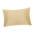 thumbnail image 2 of Funda de Almohada de Seda de para Cabello, Rein Funda de Almohad Funda con Cremallera champán Macarena funda de almohada de seda, 2 of 7